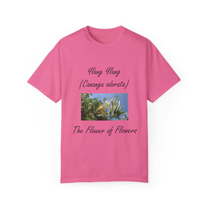 Ylang Ylang Floral T-Shirt – “Flower of Flowers” Graphic Tee
