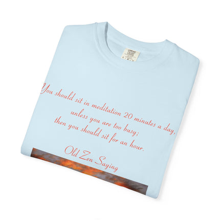 Serene Meditation Quote T-Shirt for Mindfulness Enthusiasts
