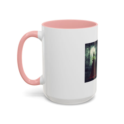 Blessed Be the Witches Accent Coffee Mug — Witchcraft Poem, Gothic Pagan Gift