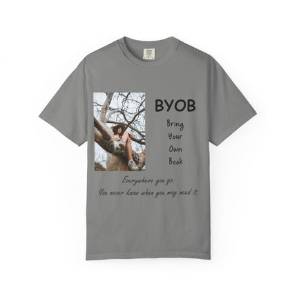 BYOB Inspire Unisex T-Shirt - Bring Your Own Book Design
