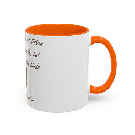 Accent Coffee Mug – Saint Francis Tribute – 11oz Ceramic