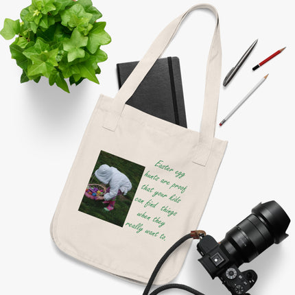 Easter Canvas Tote – Organic Cotton | Eco-Friendly & Fun
