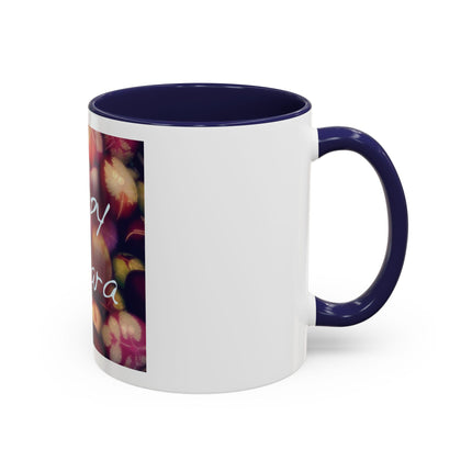 Ostara Coffee Mug – "Happy Ostara" Accent Easter Spring Floral Mug (11/15oz)