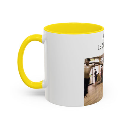 Inspirational Dance Mug – 11oz Accent Ceramic | Poetic Quote