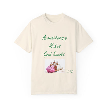 Aromatherapy T-Shirt – “Makes Good Scents” Design (Unisex)