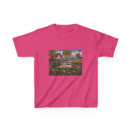 Inspirational Kids Heavy Cotton Tee - Cozy & Uplifting Design for Everyday Wear