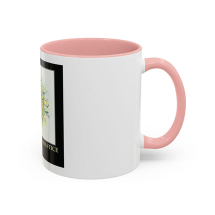 Happy Summer Solstice Coffee Mug — Sun Illustration Accent Mug (11/15oz)