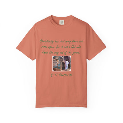 Inspirational Quote T-Shirt - G.K. Chesterton Design
