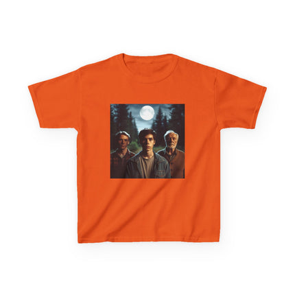 Kids' Graphic Tee – Moonlight Adventure Design