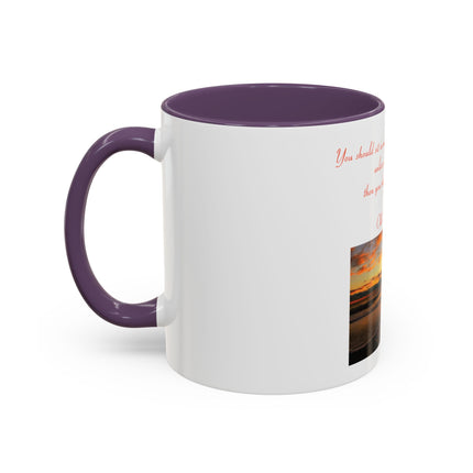 Meditation Quote Coffee Mug — "If you should sit in meditation 20 minutes a day..."