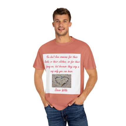 Inspirational Quote Unisex T-Shirt - Oscar Wilde Design