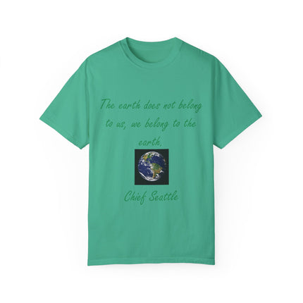 Eco-Friendly T-Shirt – “We Belong to the Earth” Design