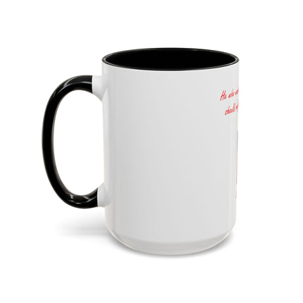 Saint Faustina Coffee Mug — 'Reflect on the Passion of Jesus' Religious Accent Mug