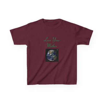 Love Your Mother Kids Tee – Earth-Themed Cotton Shirt