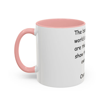 Oscar Wilde Accent Mug – “Books & Shame” – 11oz Ceramic Inspiration