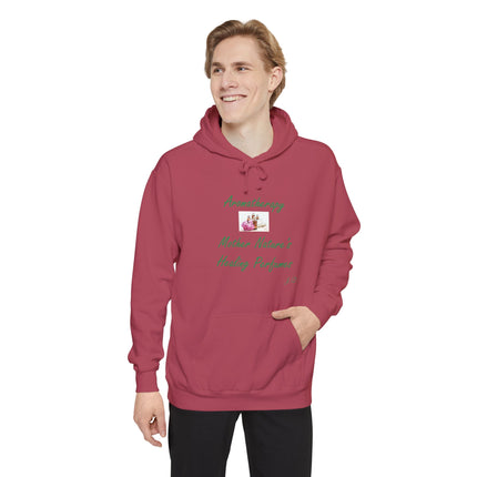 Hoodie — Aromatherapy “Mother Nature’s Healing Perfumes” Floral Hoodie