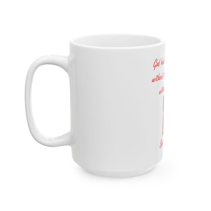 Saint Augustine Quote Ceramic Mug — Inspirational Christian Gift (11oz/15oz)