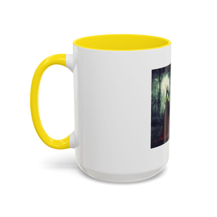 Witchy Forest Coffee Mug — 'As Above So Below' Spiritual Pagan Tea Cup (11/15oz)