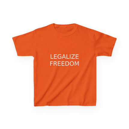 Legalize Freedom Kids Tee – Heavy Cotton Statement Shirt