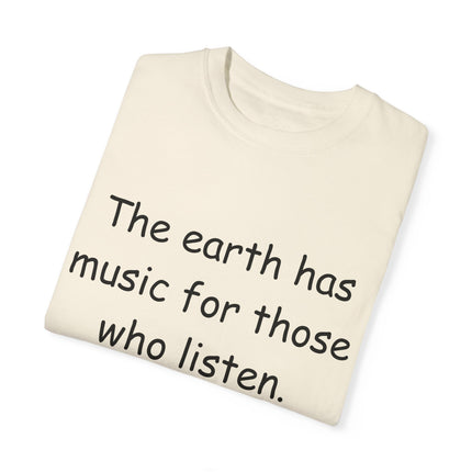 Shakespeare Quote Tee – Unisex Garment-Dyed Literary Shirt