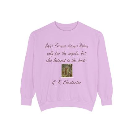 Unisex Sweatshirt – Tribute to Saint Francis of Assisi