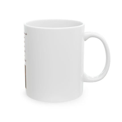 Owl Wisdom Ceramic Mug — “A wise old owl sat on an oak...” Inspirational Coffee Cup (11oz & 15oz)