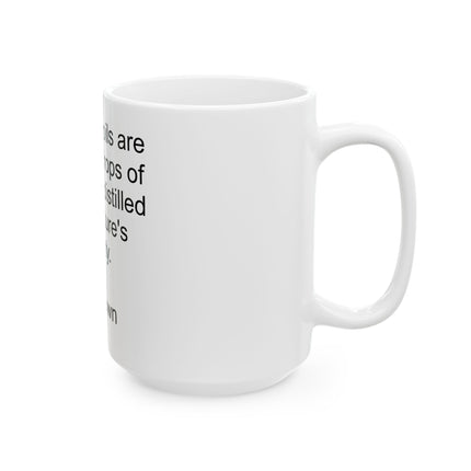 Essential Oils Quote Mug — "Essential oils are like little drops of sunshine distilled from nature's bounty." Ceramic Coffee Tea Cup [...]
