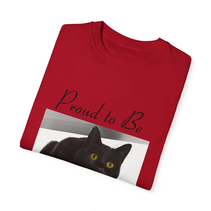 Proud to Be a Crazy Cat Person T-Shirt – Unisex Tee for Cat Lovers