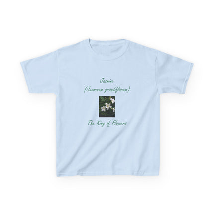 Jasmine Kids Tee – King of Flowers, Heavy Cotton