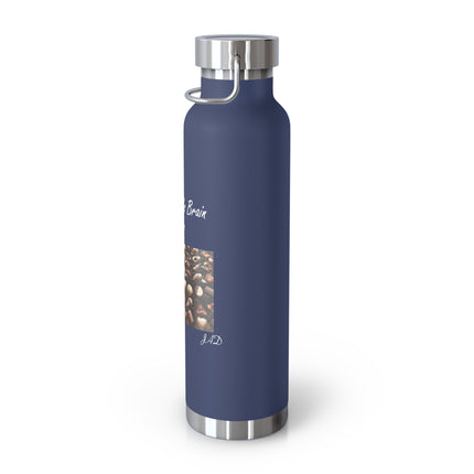 Motivational Chocolate Fuel Bottle - 22oz Insulated Flask for Chocolate Lovers