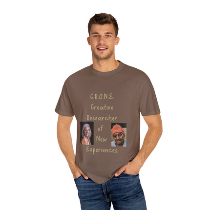 C.R.O.N.E. Tee – Wisdom & Wit Design | Garment-Dyed Comfort
