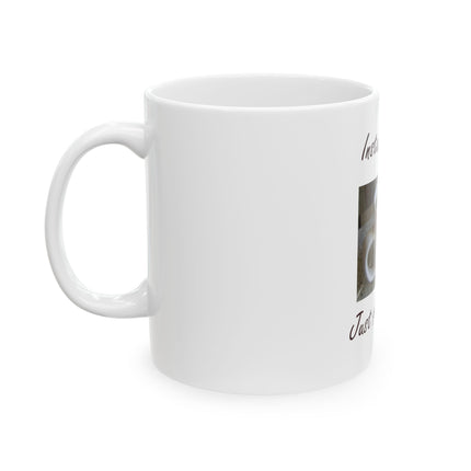 Coffee Mug - "Instant Human, Just Add Coffee" Ceramic Coffee Cup (11oz, 15oz)
