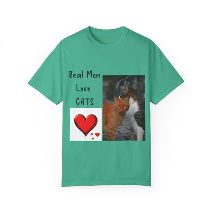 Real Men Love Cats Unisex T-Shirt – Cute Cat Lover Tee