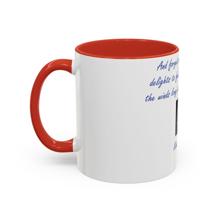Nature Quote Accent Mug – 11oz Ceramic with Gibran Verse