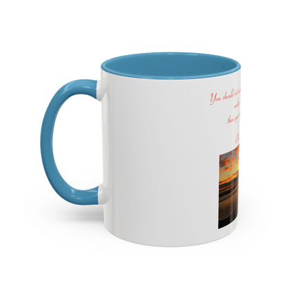 Meditation Quote Coffee Mug — "If you should sit in meditation 20 minutes a day..."