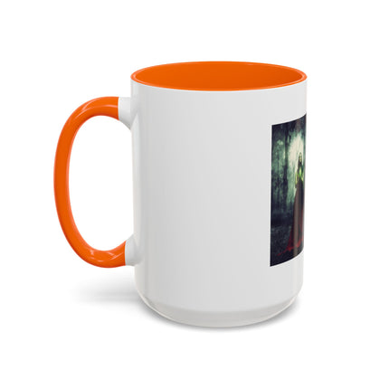 Witchy Forest Coffee Mug — 'As Above So Below' Spiritual Pagan Tea Cup (11/15oz)