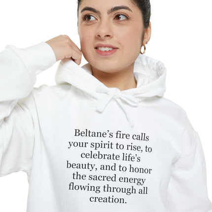 Beltane Blessing Hoodie — Spiritual Pagan Quote Pullover