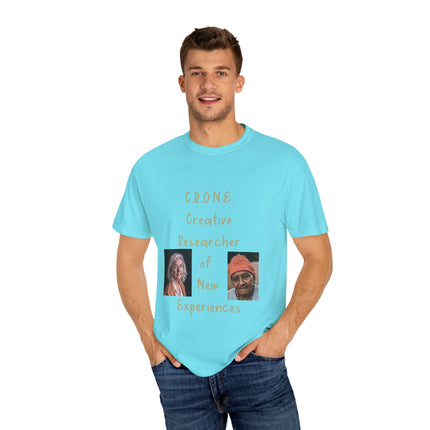 C.R.O.N.E. Tee – Wisdom & Wit Design | Garment-Dyed Comfort