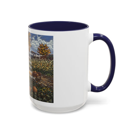Samhain Pumpkin Spice Accent Coffee Mug — Autumn Harvest 11/15oz