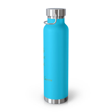 Inspirational Copper Insulated Bottle – Emerson Quote, 22oz Gift