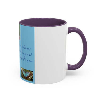 Inspirational Butterfly Coffee Mug – Rumi Quote – 11oz