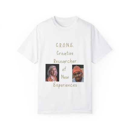 C.R.O.N.E. Tee – Wisdom & Wit Design | Garment-Dyed Comfort