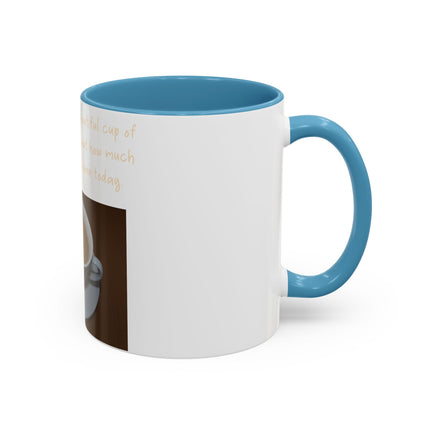 Funny Tea Mug – “Lie to Me” Motivational Accent Ceramic – 11oz