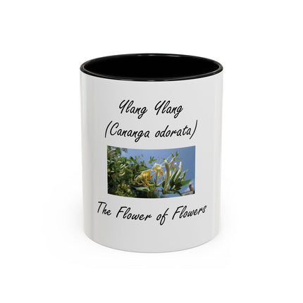 Ylang Ylang Botanical Coffee Mug — "The Flower of Flowers" (11/15oz)