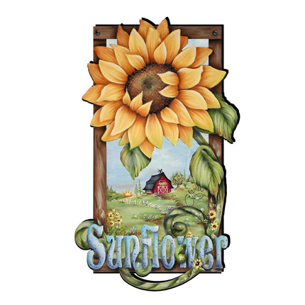 Sunflower Farms Halloween Door Decor by Jamie Mills-Price - Thanksgiving Halloween Decor - 8457701H-4
