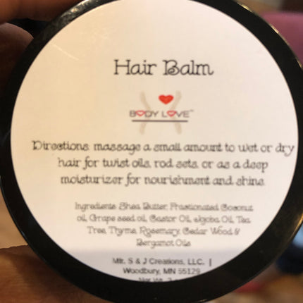 Shea Butter Hair Balm-1
