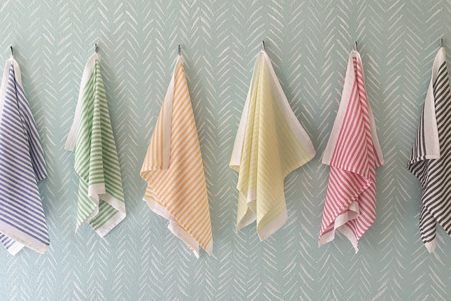 QUARTER STRIPE KITCHEN TOWEL-1
