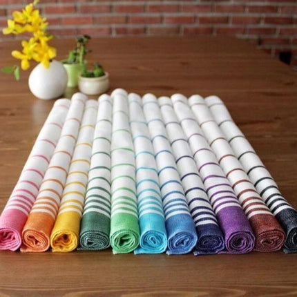 ASYMMETRIC STRIPE  TABLE NAPKIN-0