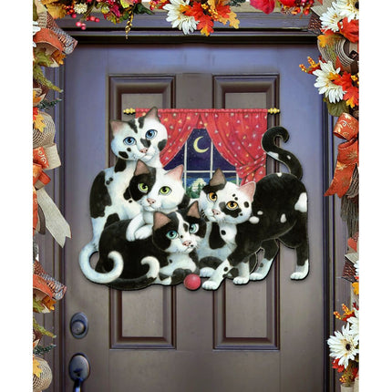 Cookies and Cream Halloween Door Decor by Laura Seeley - Thanksgiving Halloween Decor - 8512053H-0