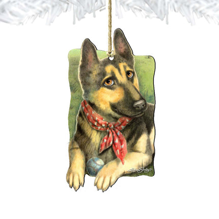 Spring Training Wooden Ornaments Pets by Laura Seeley - Pets Dog and Cats Decor - 8511015-LS-4